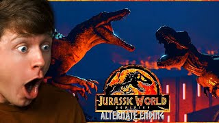 Reacting to Jurassic World Dominion ALTERNATE ENDING [upl. by Annoerb233]