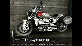 Triumph ROCKET 3 R [upl. by Putscher]