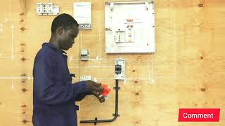 HOW TO INSTALL 3 PHASE ELECTRICAL WIRING SYSTEM IN YOUR HOUSEINDUSTRY STEP BY STEPpart 2 [upl. by Eedeed]