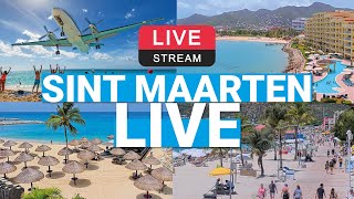 Sint Maarten Live Stream November 3 🌴☀️ [upl. by Annawoj]