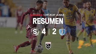 SCL21 Saprissa vs Santa Lucia  Resumen [upl. by Leahsim]