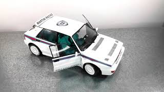 Lancia Delta HF Integrale Evo 1 Martini 6 1992 118 Solido Diecast Model Review [upl. by Elylrac]