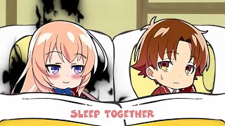 Ayanokoji x Ichinose  Sleep Together Classroom of the Elite  Anime React to Each Other [upl. by Manley]