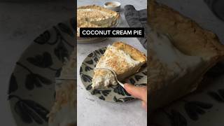 Easy and delicious coconut cream pie recipe coconutcreampie [upl. by Fontana]