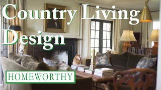 COUNTRY LIVING  Rustic and Timeless Homes [upl. by Namaj748]