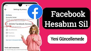 Facebook Hesabı Nasıl Silinir 2024  Facebook Hesap Kapatma Silme 2024 [upl. by Patman]