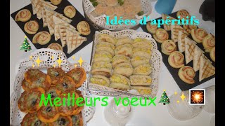 Apéritifs pour événement et assortiments de canapés salés facile et rapide à préparer ✨✨✨ ByHynda [upl. by Richard728]