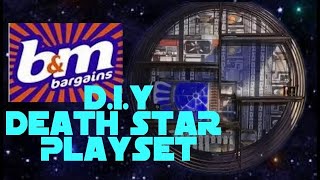 BampM discounts DIY custom Death Star [upl. by Lexerd]