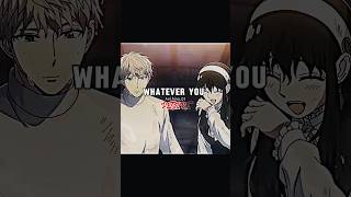 spy x family X yor edit anime spyxfamily animeedit hinata yorforger anya [upl. by Johnath]