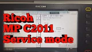 How to Enter Service Mode for Ricoh MP C2011 Printer Maintenance [upl. by Mulloy237]