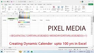 Dynamic Calender [upl. by Peursem]