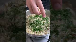 Risotto ai porcini 🤤🍄‍🟫 sebastianfitarau [upl. by Sancha]