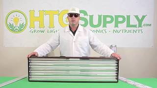 Turn Your T5 Into A Full Spectrum LED Grow Light AgroMax T5 LED Retrofit Bulbs  simple bulb swap [upl. by Aelam104]