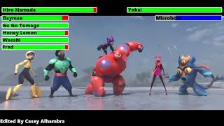 Big Hero 6 2014 Final Battle with healthbars 22 Edited By CaseyAlhambra [upl. by Rramal]