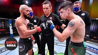 Looking back at Deiveson Figueiredo vs Brandon Moreno 1  ESPN MMA [upl. by Thirza]