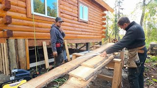 Ep 19 A Frugal Homestead  Skirting The Cabin amp Restoring The Kitchen Oven [upl. by Norred]