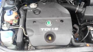 SKODA OCTAVIA 19 TDI AGR ENGINE [upl. by Damle]