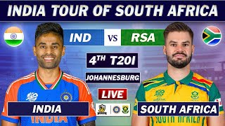 INDIA vs SOUTH AFRICA 4th T20 Match LIVE COMMENTARY  IND vs SA T20 MATCH LIVE  IND 7 OVERS [upl. by Yrak284]