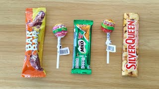 asmr satisfying video unpacking lollipops candy unboxing chocolate candy asmr unpacking lollipop [upl. by Norved496]