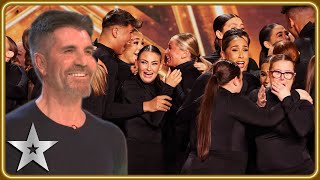 Unity get Simons SECOND Golden Buzzer with EMPOWERING performance  Auditions  BGT 2023 [upl. by Cob]