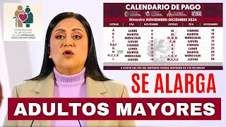 📢PAGO A RECIBIR AVISO PARA ADULTOS MAYORES 65 Y MAS🔔SE ALARGA EL CALENDARIO💥 [upl. by Hubert604]