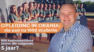 Opleiding in Orania die pad na 1000 studente [upl. by Fields46]