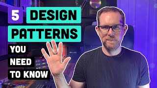 5 Design Patterns That Are ACTUALLY Used By Developers [upl. by Anialram]