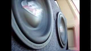 2 Rockford Fosgate HX2 12 inch subs in Jeep Cherokee [upl. by Arnoldo854]