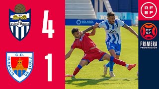 RESUMEN PrimeraFederación  CD Atlético Baleares 41 CD Numancia de Soria  Grupo 2  Jornada 11 [upl. by Jeanne]