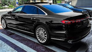 Audi A8 Long 2023  interior and Exterior Details HighTech Sedan [upl. by Llerrat]