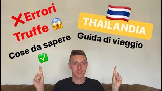 VIAGGIO IN THAILANDIA fai da te INFO amp CONSIGLI [upl. by Ramses237]