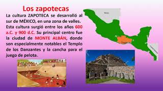 Culturas antiguas de mesoamérica Olmecas Zapotecas Teotihuacanos y Toltecas [upl. by Lasley]