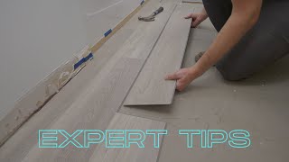 How To Install Vinyl Plank FlooringStart to Finish [upl. by Mei]