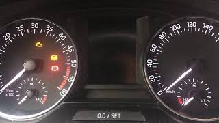 Skoda Radip amp Octavia servis ikaz silme Service light reset [upl. by Ramon]