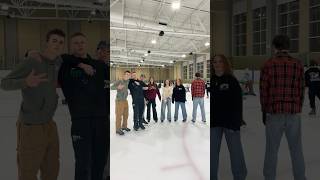 Ice skating Pt2 ⛸️ funny friends fun [upl. by Niledam256]