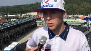 Interview Romain Febvre avant le MXDN 2016 © Motovertecom 2016 [upl. by Son]