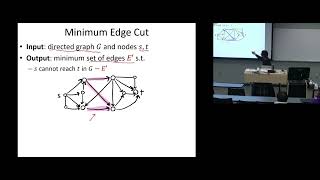 Lecture 82 Reductions to max flow [upl. by Villiers]