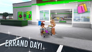 Errand Day  Roblox Bloxburg Roleplay [upl. by Raimes]