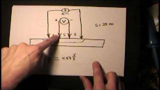 Wafer Sheet Resistance and Ohms Per Square  Four Point Probes [upl. by Asenaj]