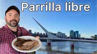 Parrilla libre en Puerto Madero  Cuanto cuesta  💵🥩puerto Madero parrillada carne [upl. by Notsahc]