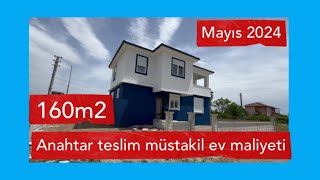 Anahtar teslim müstakil ev maliyeti [upl. by Nwhas]