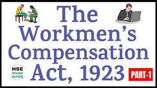 The Workmens Compensation Act 1923  The Employees Compensation Act 1923  PART 1  HSE STUDY GUIDE [upl. by Findley]