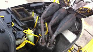 99 Ski Doo Mach Z 800 Triple Idling With Dynoport Pipes [upl. by Khoury]