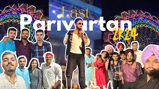 I went to last college fest parivartan 2024 cgclandran cgcjhanjericollegefest [upl. by Salocin599]