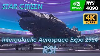 Star Citizen IAE 2954  RSI Full Visit No Commentary [upl. by Panthea]