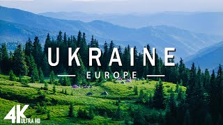 FLYING OVER UKRAINE 4K UHD  Relaxing Music Along With Beautiful Nature Videos  4K Video Ultra HD [upl. by Ahsenit]