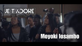 Jonathan C Gambela Feat Yolaine Bm  Moyoki Losambo Session Live  Lyrics [upl. by Gilleod]