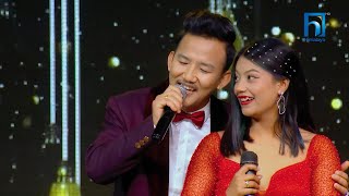 Binod Rai amp Triza Pradhan quotTimilai Kunai Palquot  The Voice of Nepal Season 5 2023 [upl. by Naed63]