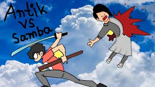 Samima Sraboni VS Antik Mahmud Epic Cartoon Battle SamimaSraboni AntikMahmud [upl. by Selry]