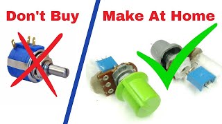 Make very Cheap High Precision Multi Turn Potentiometer at home potentiometer [upl. by Nestor502]